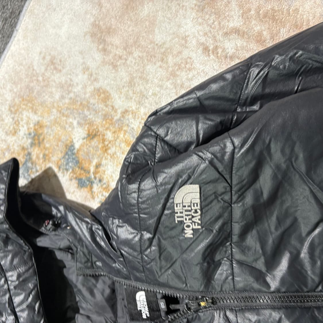 폴로 빈티지 유광 후드패딩 상품이미지6