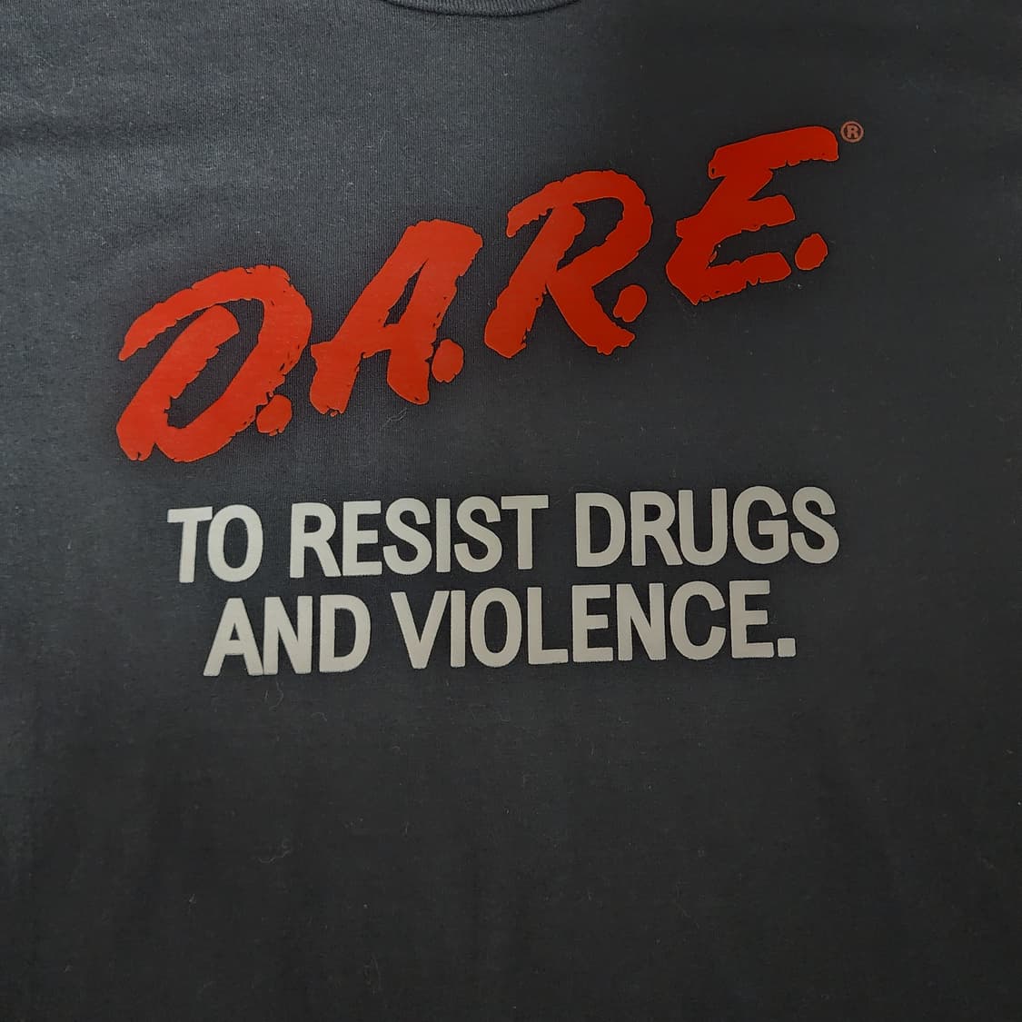 [XL] 90s 빈티지 DARE 티셔츠 블랙 ver.3 상품이미지2
