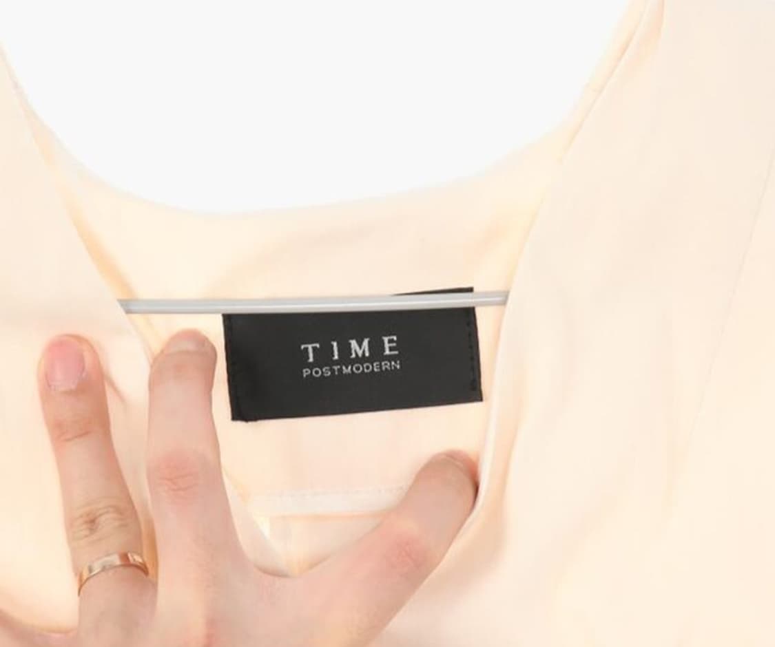 타임 포스트모던 린넨 베이직 블라우스 여자 M 상품이미지4