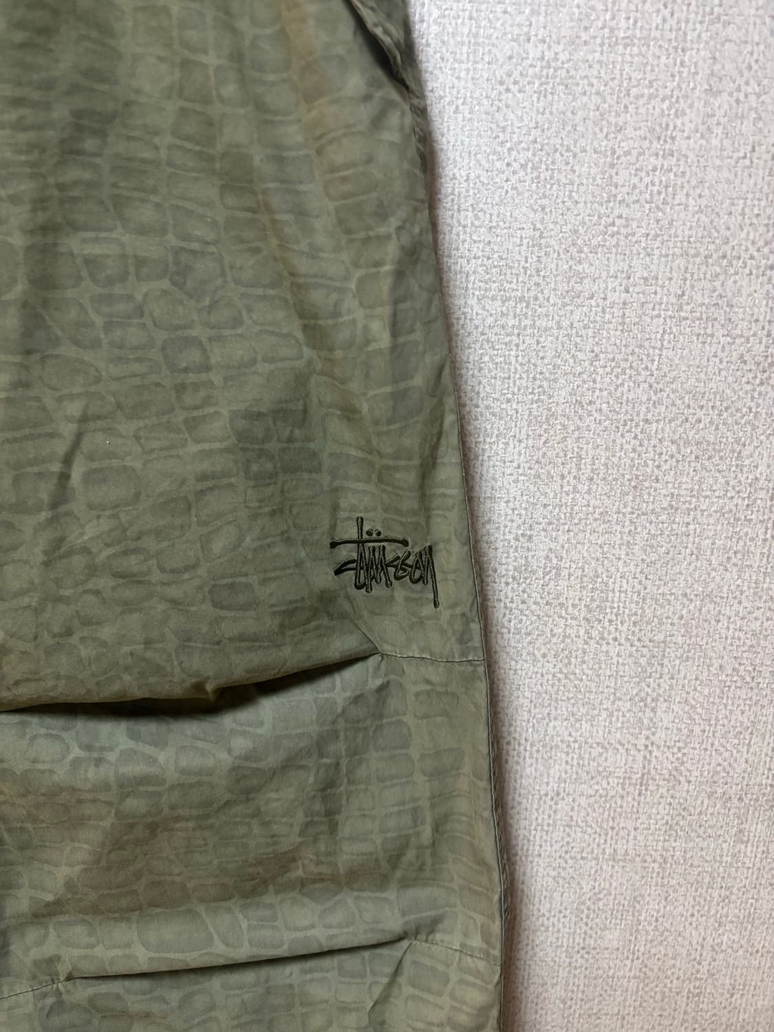 스투시 나이코 오버 트라우저 올리브 프린티드 상품이미지3