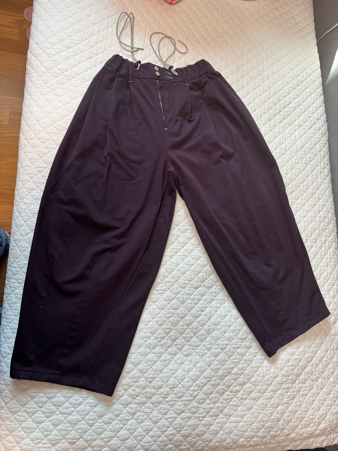 ANGLAN 앵글런 와이드 벌룬 팬츠 퍼플 상품이미지2