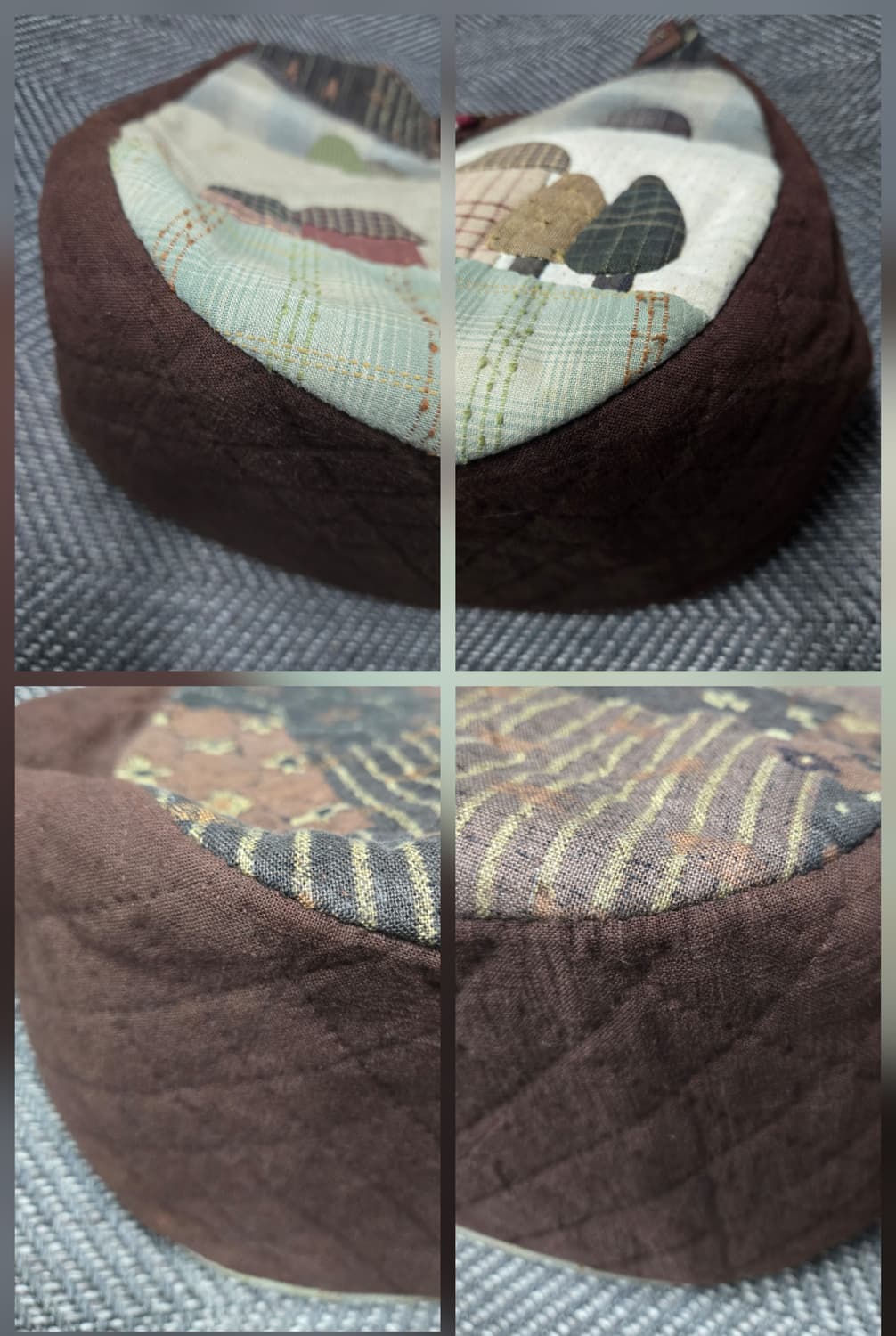 퀼트 가방 숄더백 핸드메이드 가방 상품이미지4