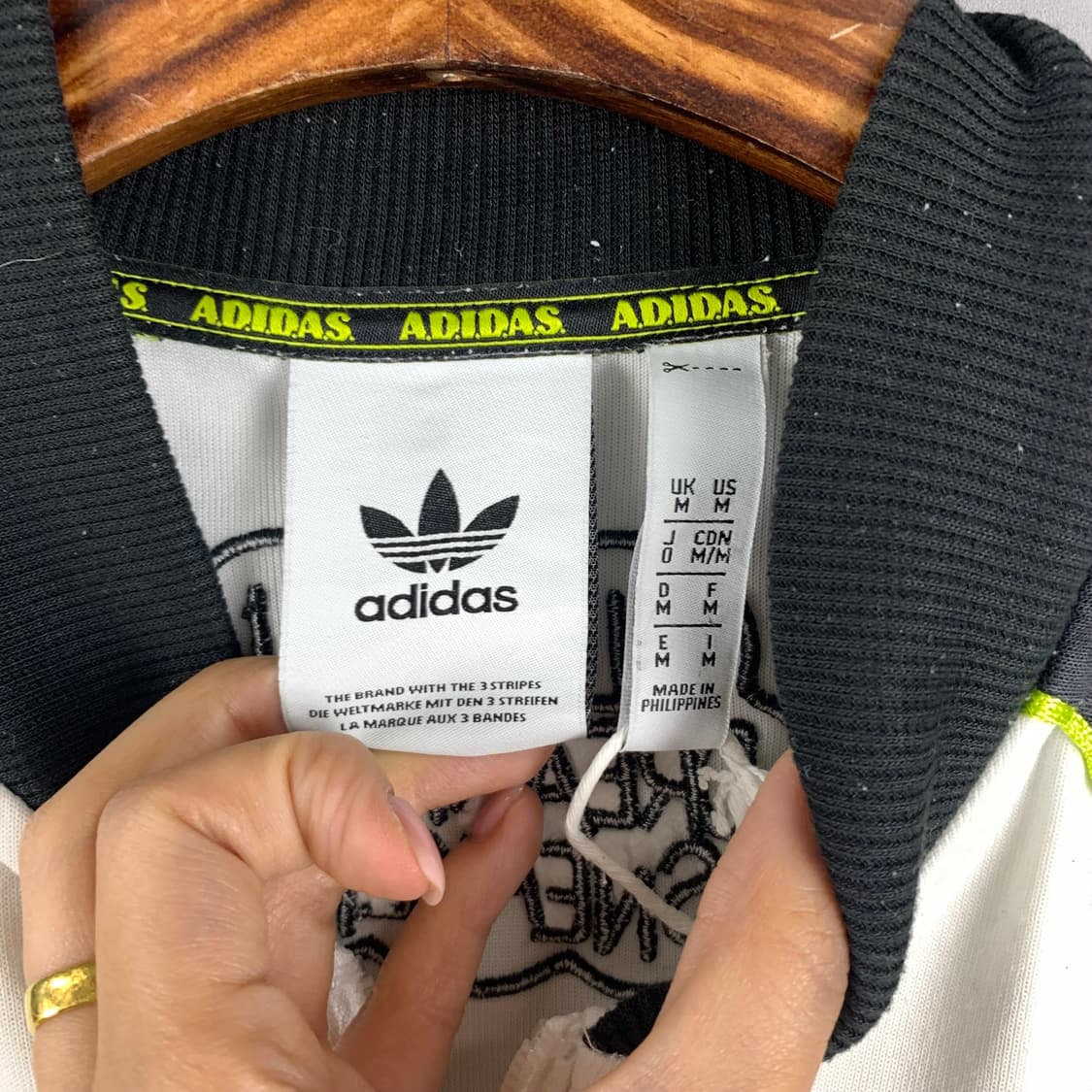 아디다스 나그랑 배색 트랙 져지 상품이미지7