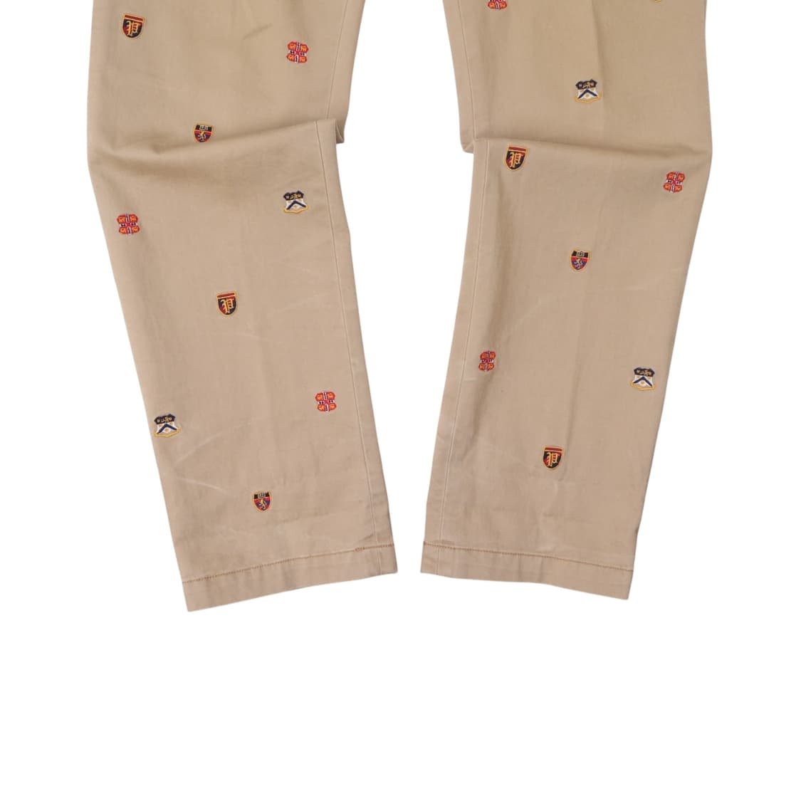 폴로 랄프로렌 베이지 쉴드 자수로고 트윌 코튼 스트레이트핏 팬츠  상품이미지3