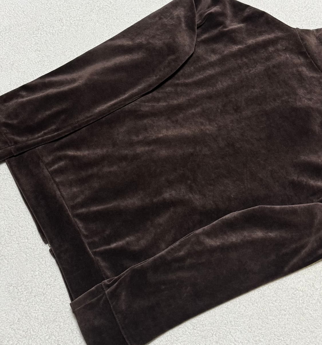 아디다스 브라운 초바 벨벳 져지 상품이미지6