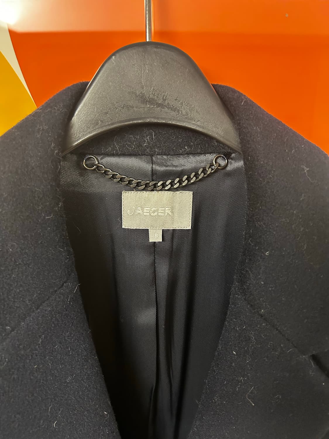 가이거 네이비 코트 상품이미지3