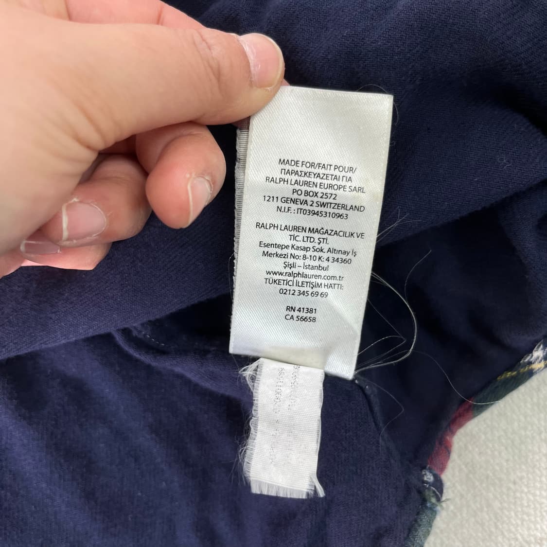 100 폴로랄프로렌 빈티지 체크 코튼셔츠 상품이미지8