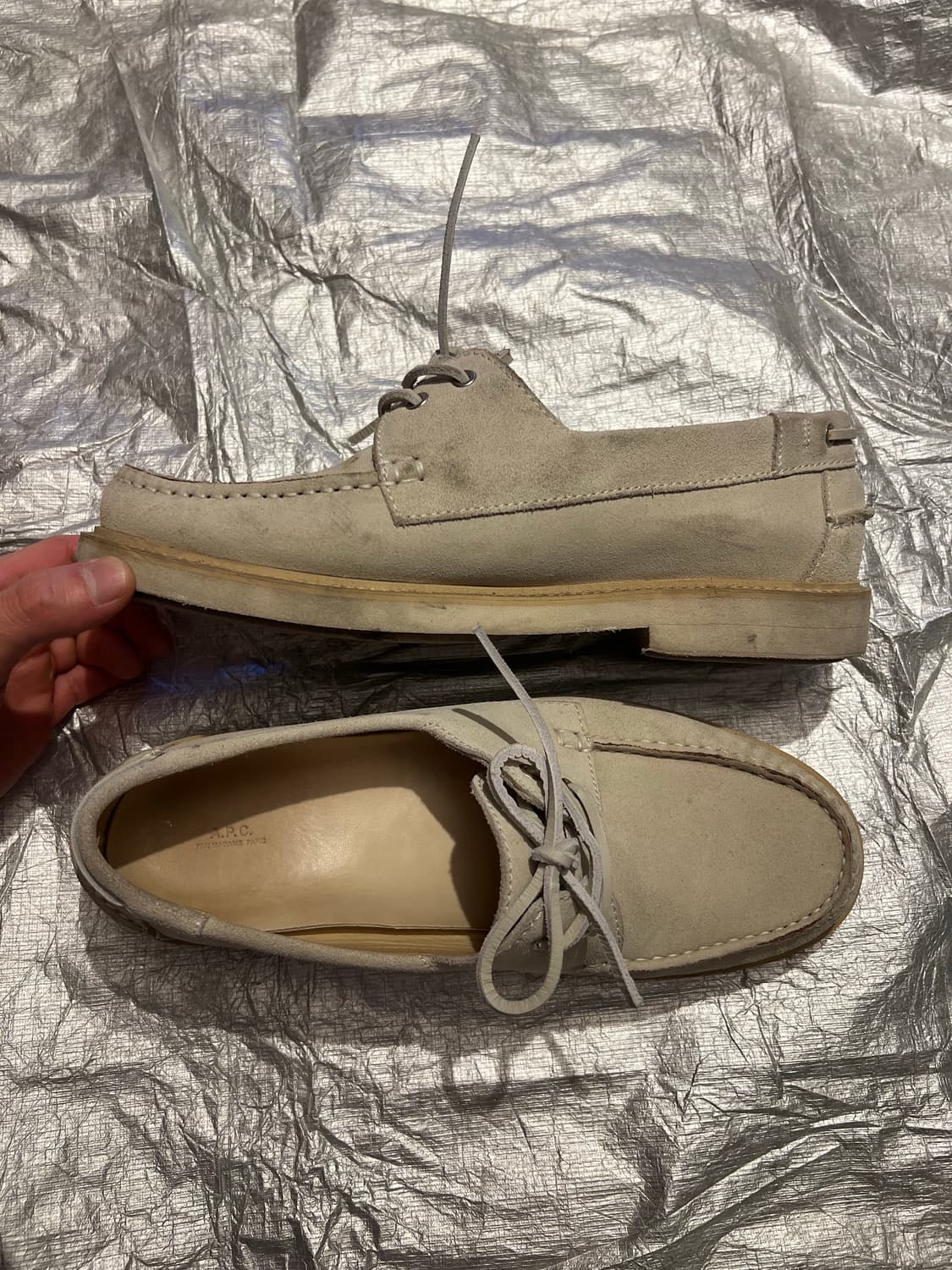 A.P.C 아페쎄 스웨이드 로퍼 270 상품이미지2