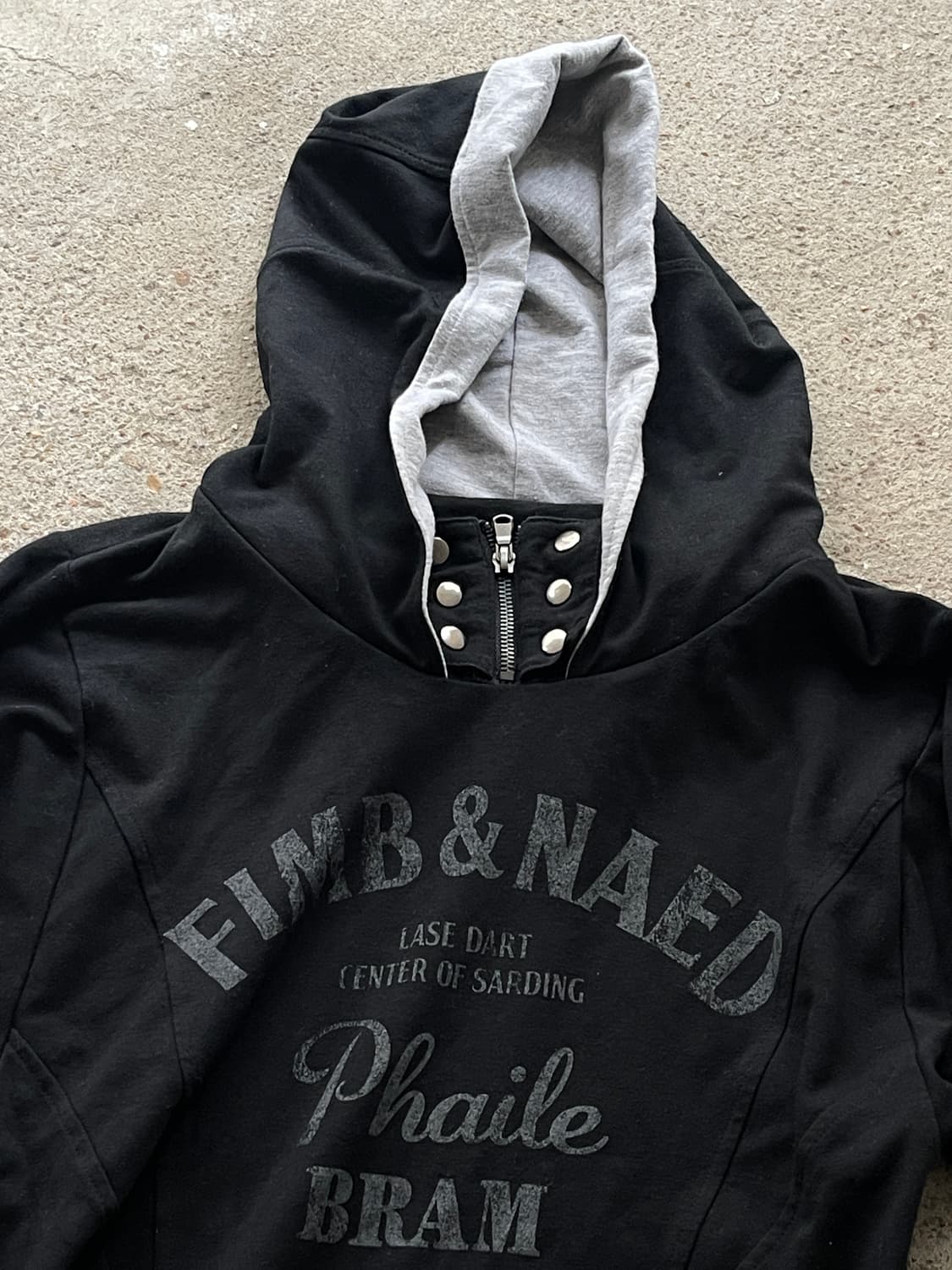 Highneck buckle lettering t 상품이미지2
