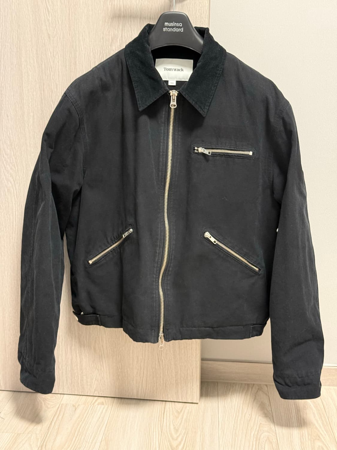 (L) 토니웩 페이드 이펙트 워크자켓 블랙 상품이미지1