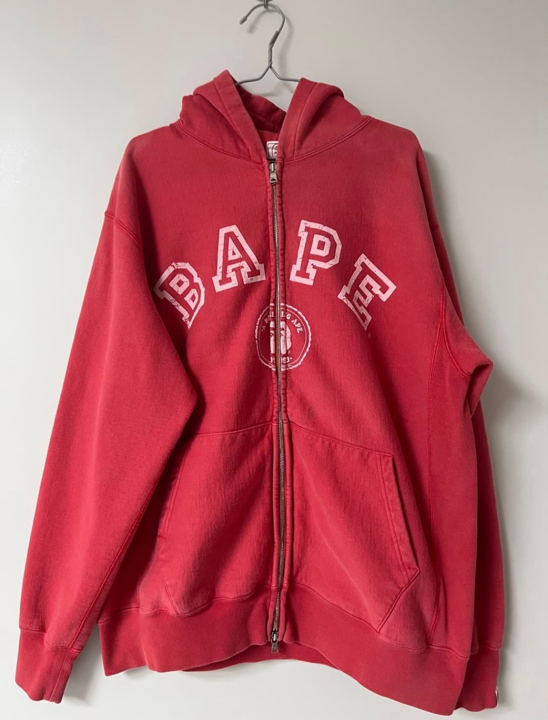 (L) 희귀 00‘S BAPE HOODIE ZIP-UP 상품이미지1