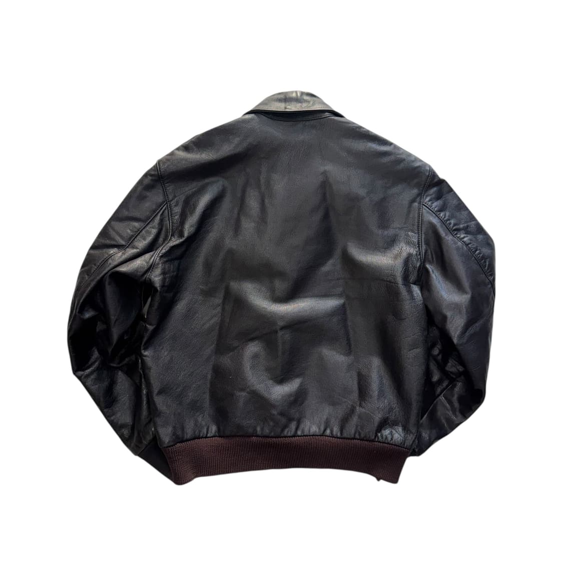 [98] 90's LL Bean A2 봄버 레더 자켓 상품이미지7