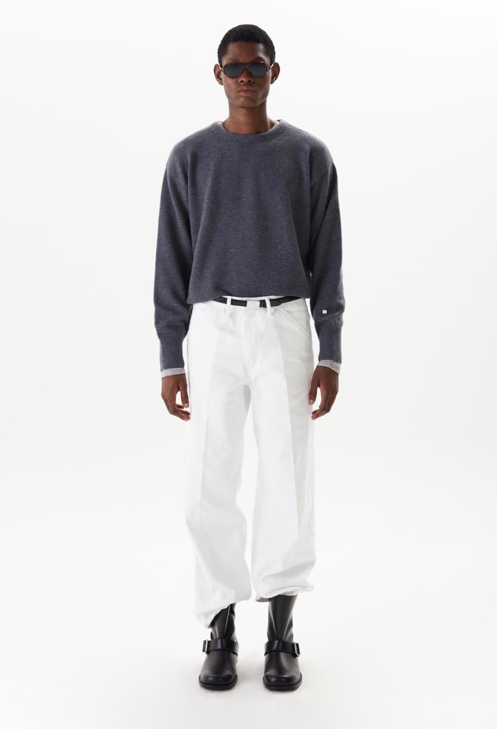 타일레 울 프렌치 넥 클래식 스웨터 상품이미지3