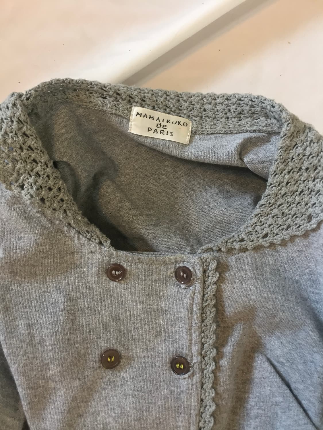 MAMAIKUKO DE PARIS 더블버튼 가디건 상품이미지6