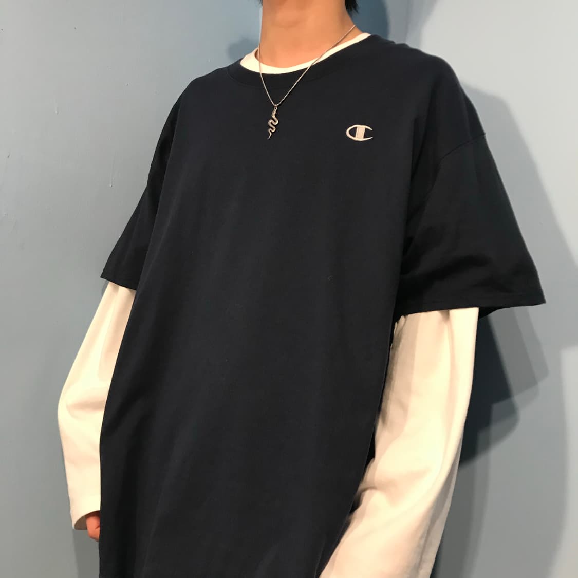 챔피언 올드스쿨 반팔  상품이미지4