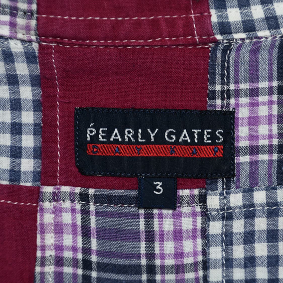 PEARLY GATES 패치워크셔츠 상품이미지6