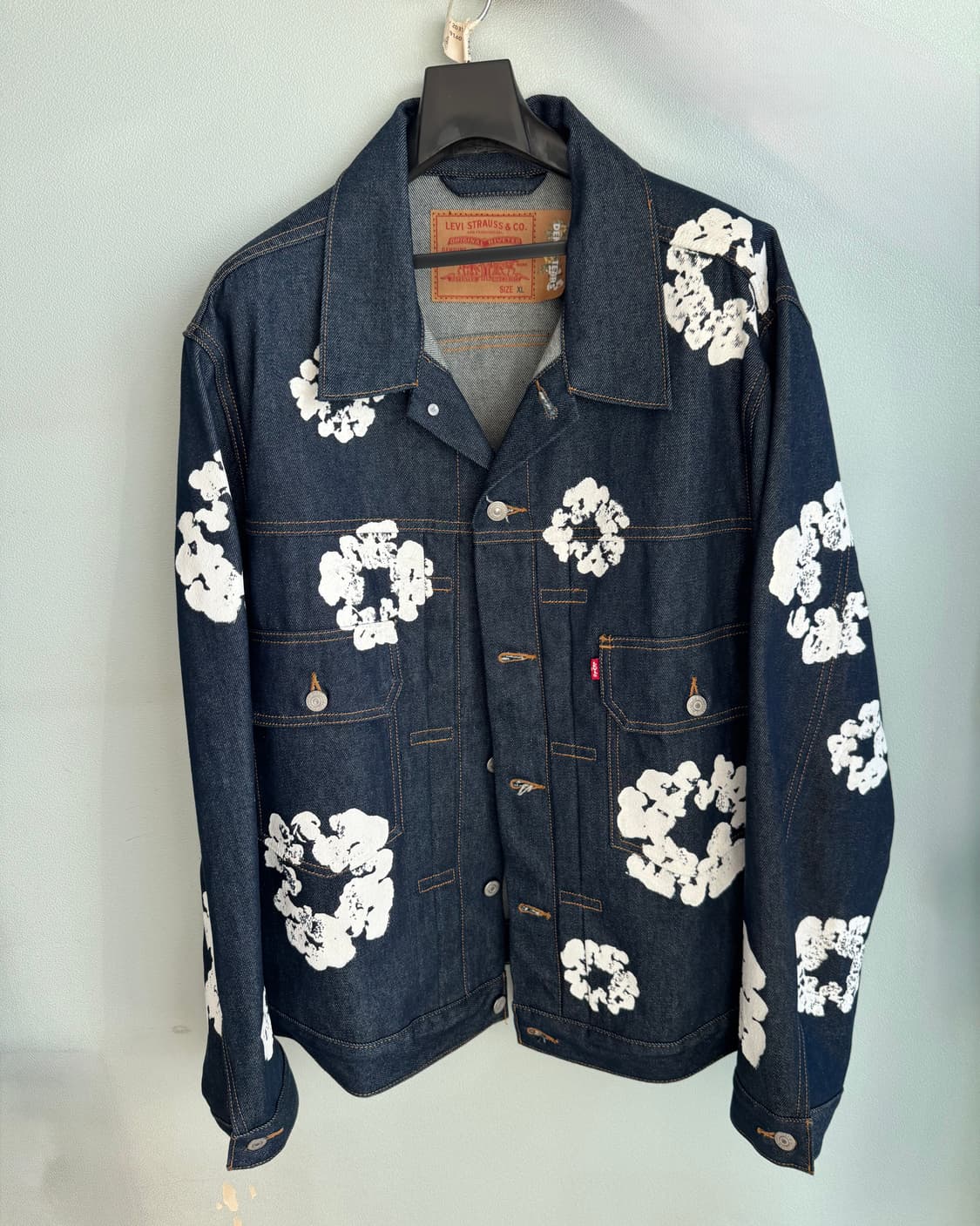 데님티어스x리바이스 데님 자켓 XL 상품이미지1