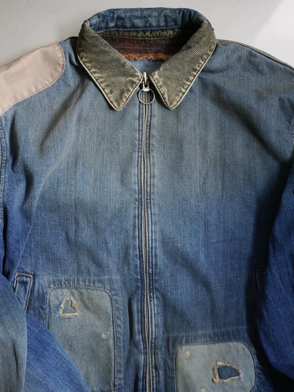 <새제품> 캐피탈 12oz 데님 드리즐러 자켓 골드 러쉬 상품이미지3