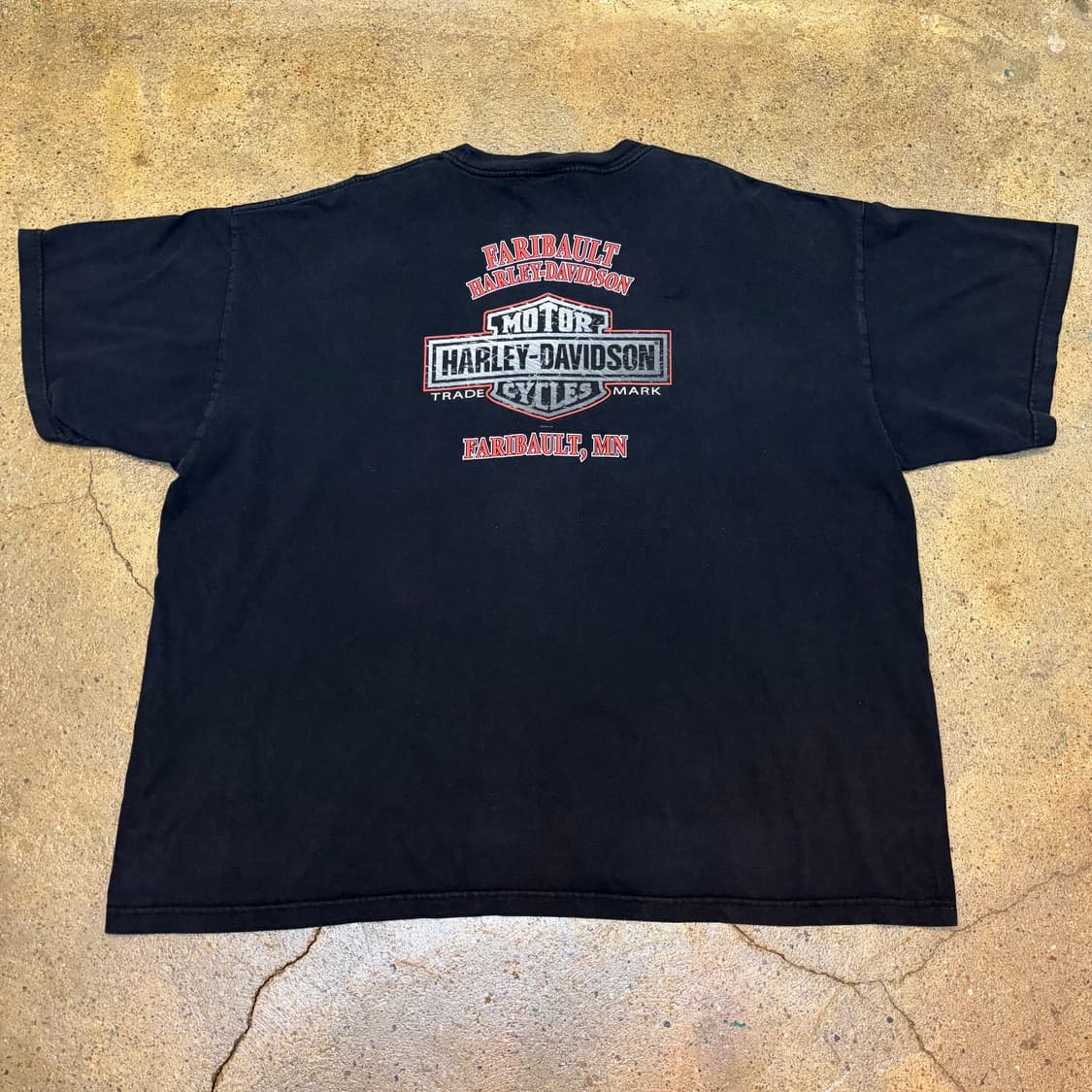 00s Made in USA 빈티지 할리데이비슨 빅사이즈 반팔티 상품이미지6