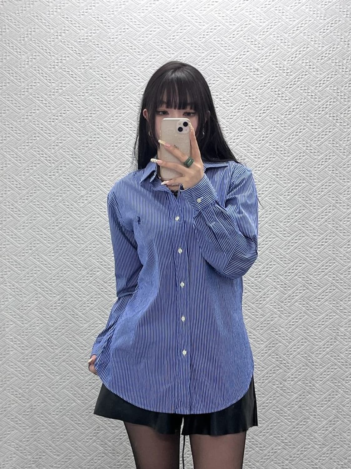 폴로 랄프로렌 모던 캐주얼 커스텀핏 드레스 셔츠 100 C10065 상품이미지2