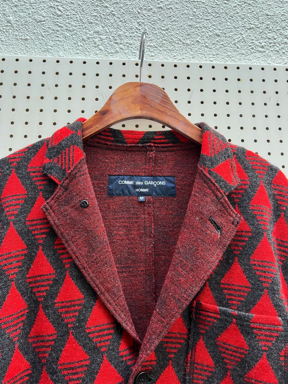 COMME des GARCONS HOMME 꼼데가르송 옴므 울자켓 상품이미지4