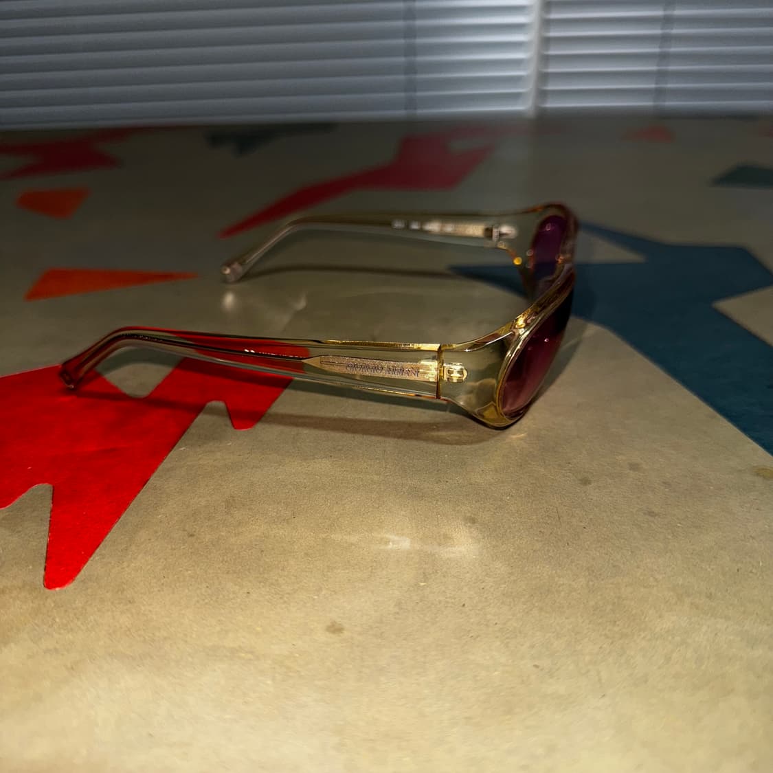 ~00 Giorgio Armani two-tone sunglasses 상품이미지6