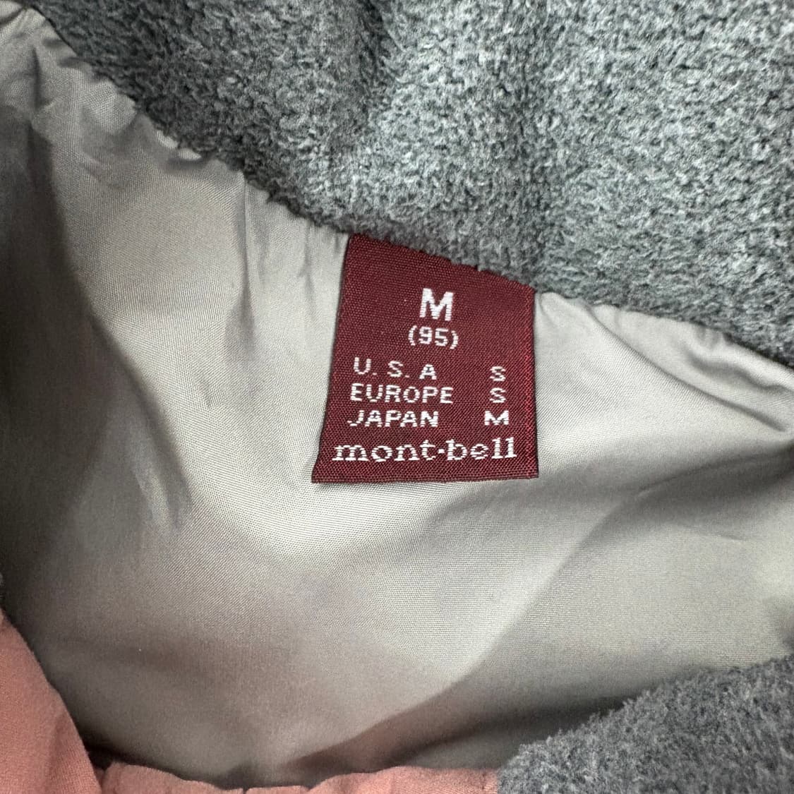 (90)몽벨경량패딩핑크 상품이미지5