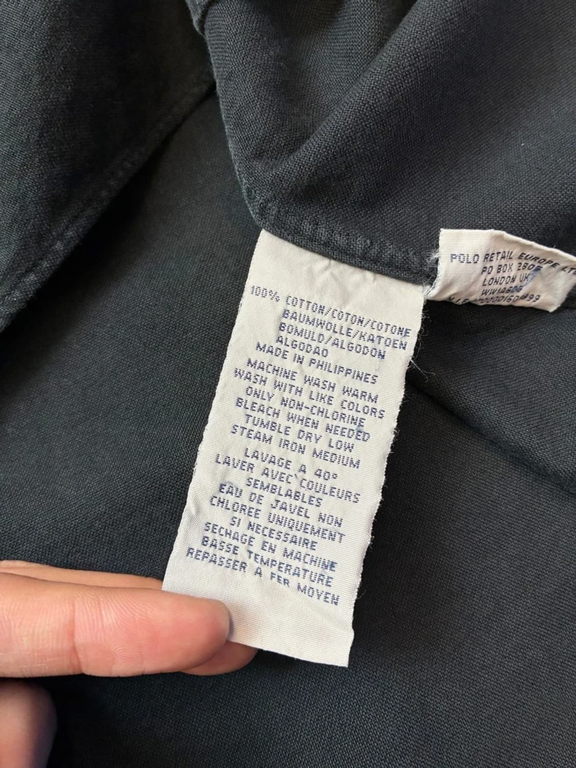 폴로 랄프로렌 00's 옥스퍼드 로고 셔츠 PN5554 상품이미지7