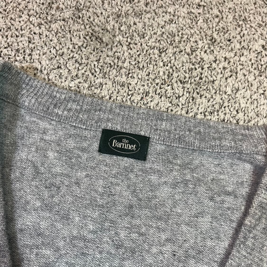 더 바넷 아가일 울 니트 상품이미지3