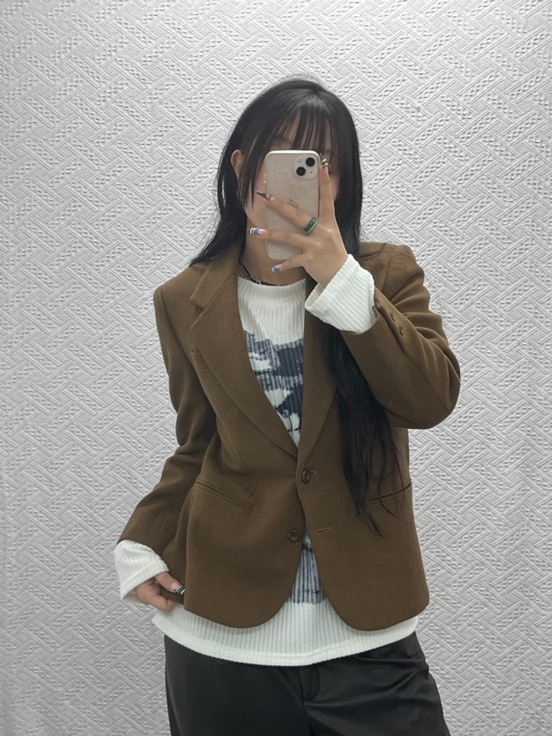 버버리 빈티지 90s 울 블레이저 90 C05507 상품이미지2