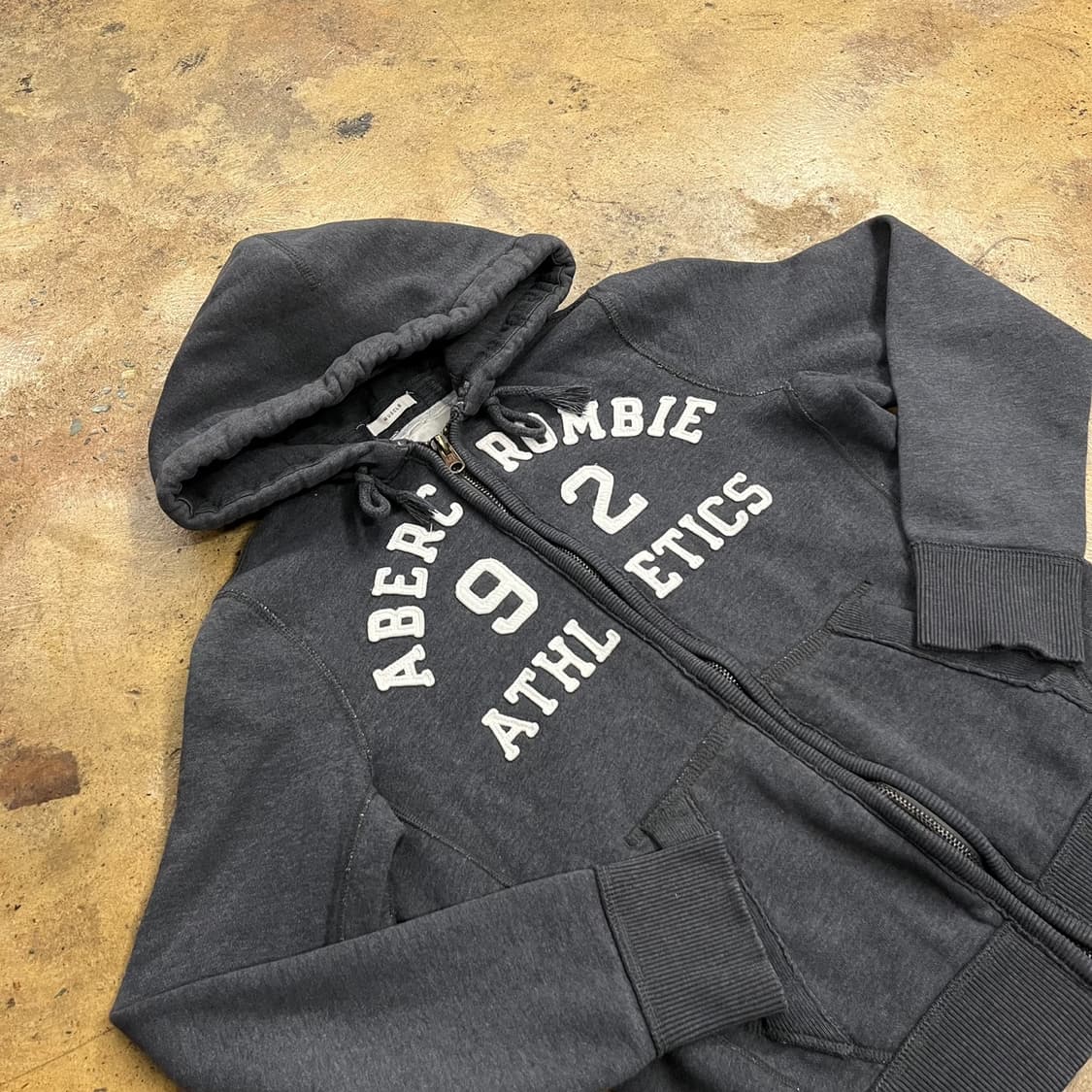 아베크롬비 그레이 후드집업 상품이미지1