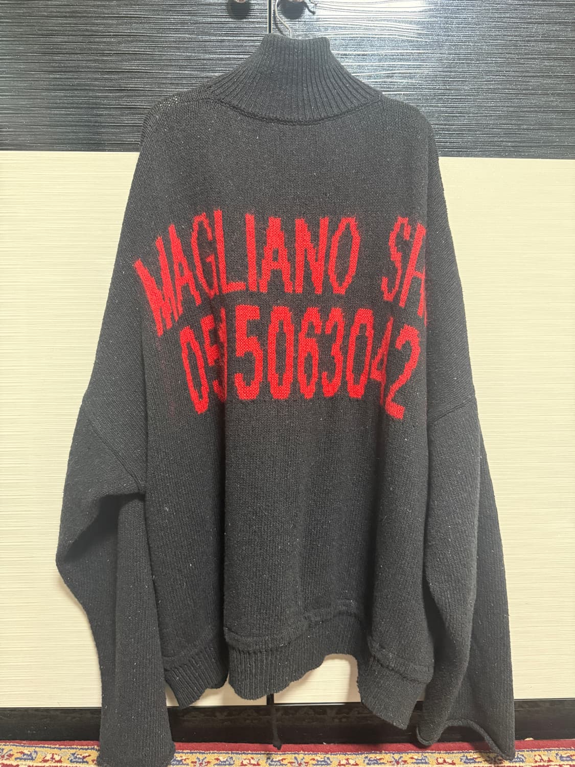 마리아노 SRL 카미온 니트 L 상품이미지3