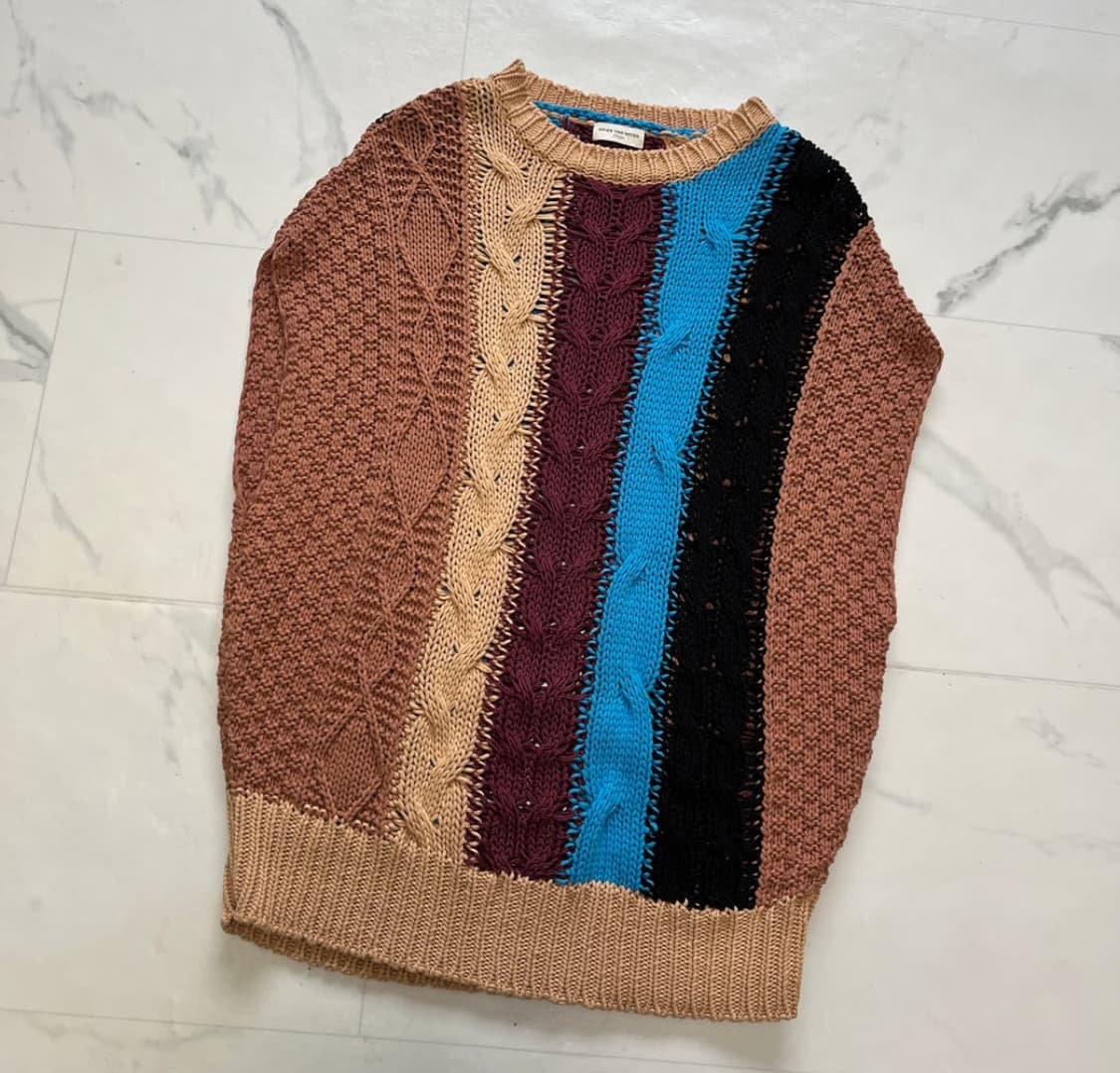 드리스반노튼 니트 베스트 상품이미지1