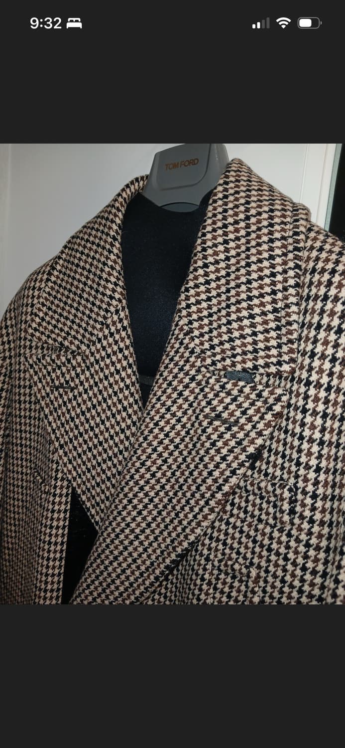 TOM FORD WOOL OVERSIZED DOUBLE COAT 상품이미지4