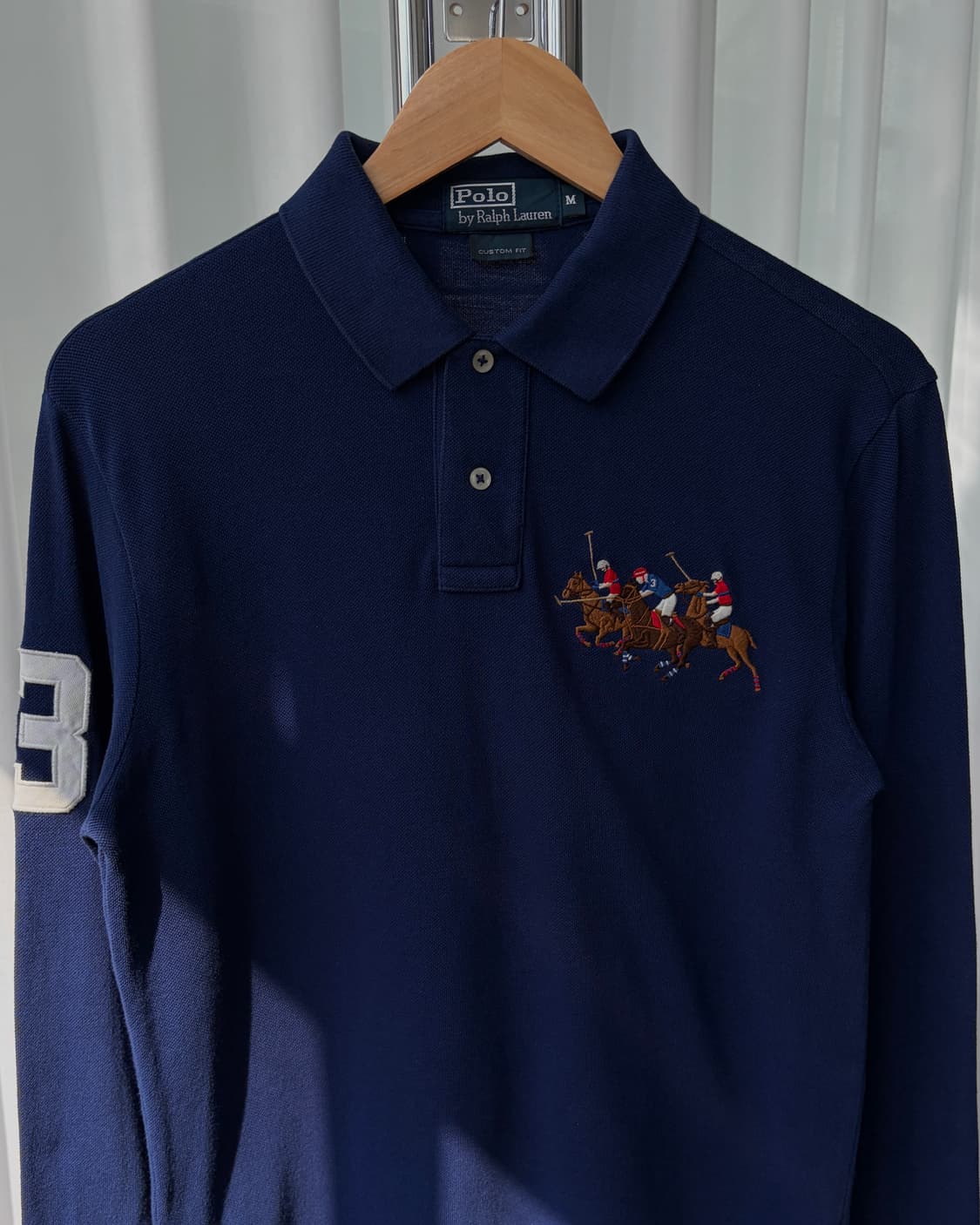 [M]폴로 랄프로렌 빅포니 치프키프 카라 티셔츠 blue 상품이미지4