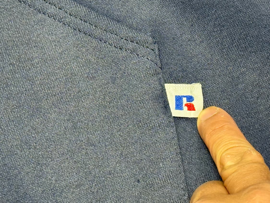 [XL] 90s 러셀 (Russell Athletic) 네이비 후드티 상품이미지4