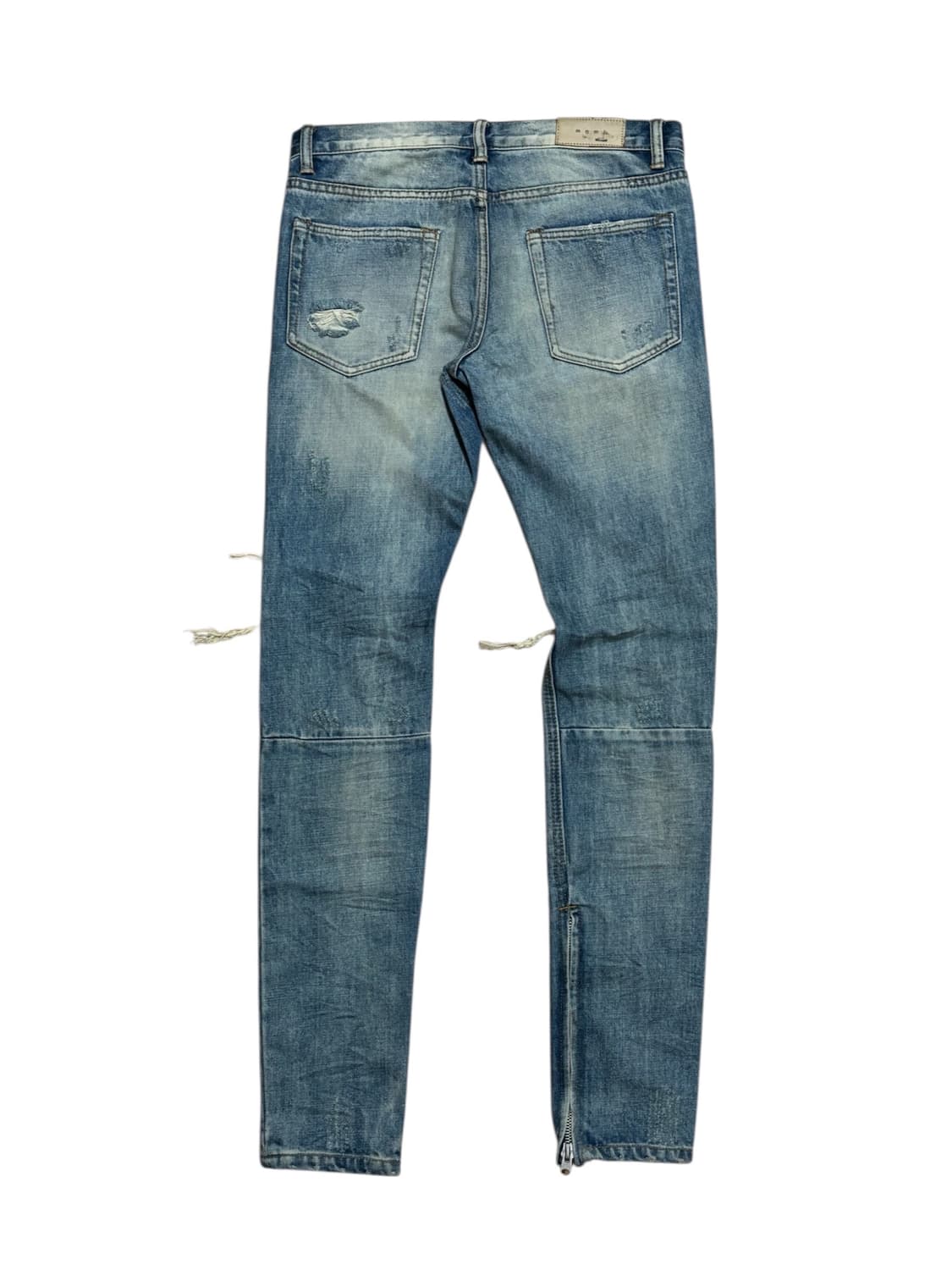 mnml 미니멀 피오갓st 데미지 워싱 데님팬츠 30사이즈 상품이미지2