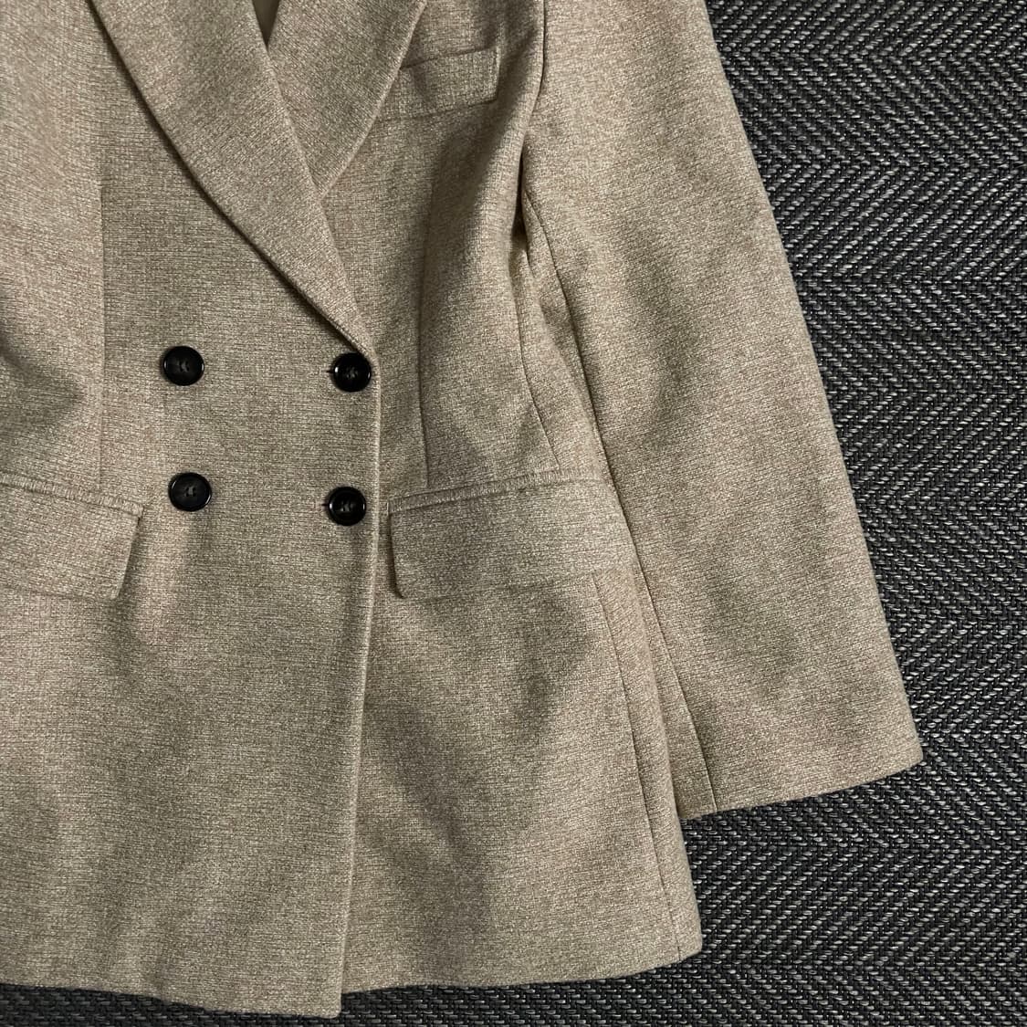 빈티지 우먼스 울 더블 하프 코트y 3250 상품이미지3