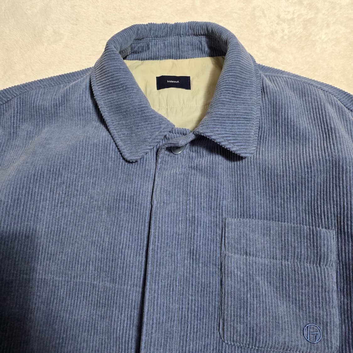 (M)여성 하이드아웃 코듀로이 패딩 셔켓 자켓 상품이미지4