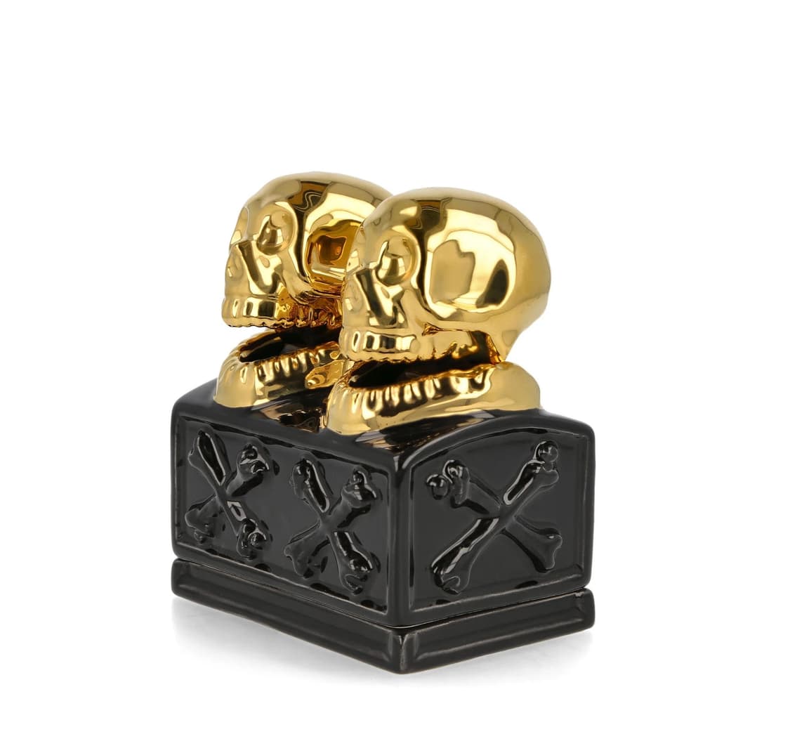 네이버후드 23SS 듀얼스컬 인센스챔버 블랙/골드 F 상품이미지2