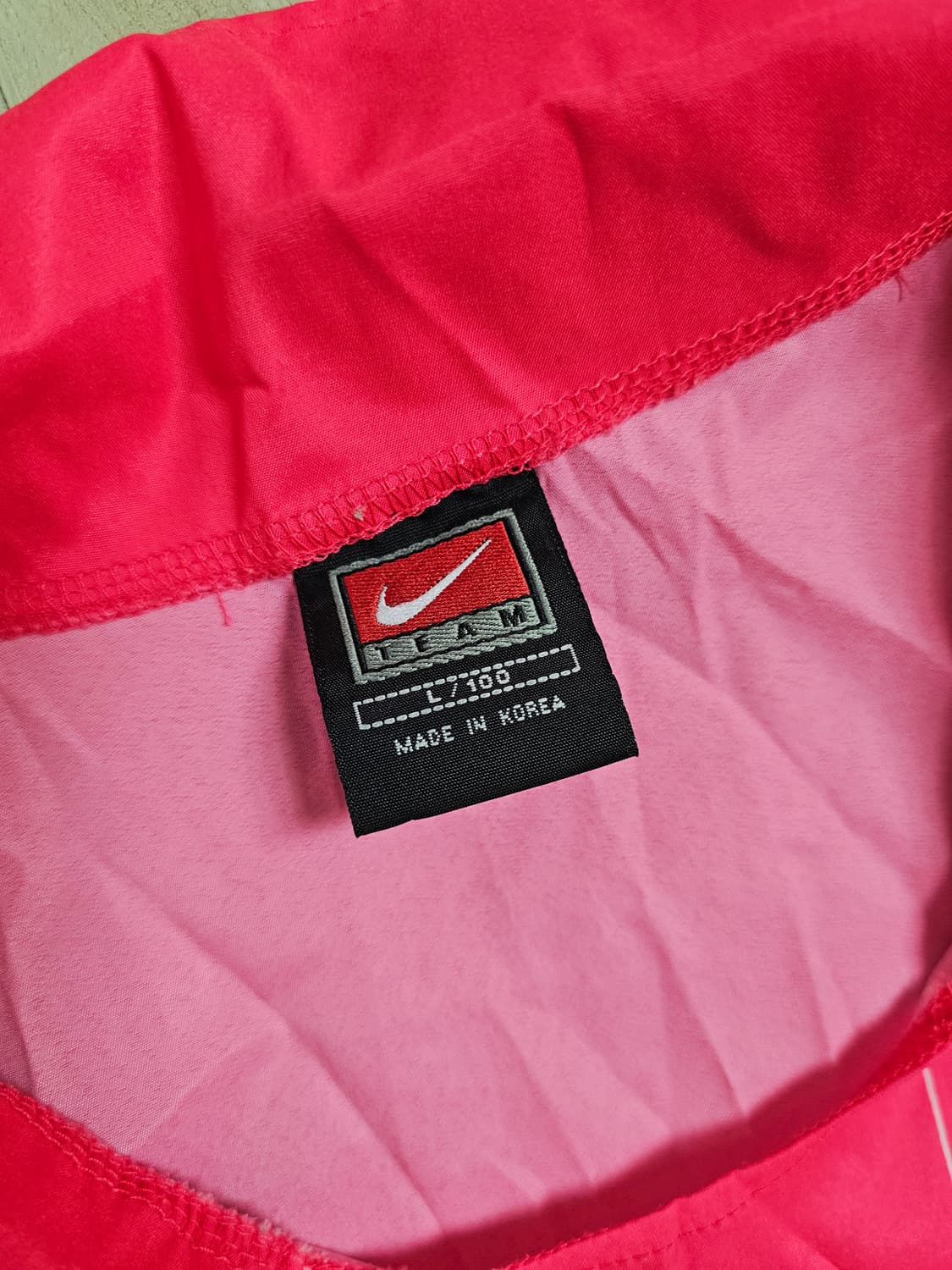 [100] 나이키 2002 대한민국 국가대표팀 빈티지 저지 유니폼 핑크 상품이미지6