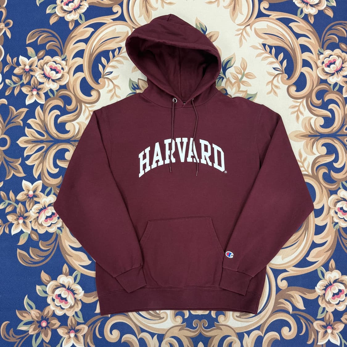 (M)챔피언 Champion 하버드 후드티셔츠(버건디) 상품이미지1
