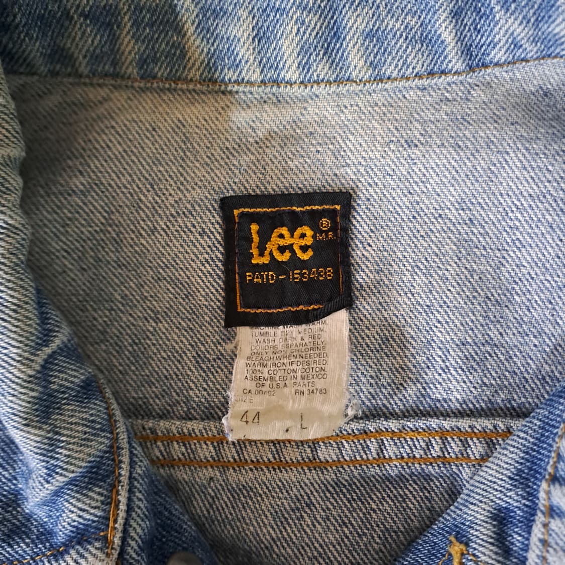 (택포) 80s 리 Lee 라이더스 데님 트러커 자켓 44 B454 상품이미지7