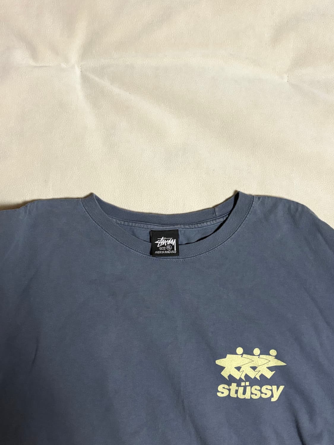 스투시 서프워크 인디고 피그먼트 티셔츠 상품이미지5