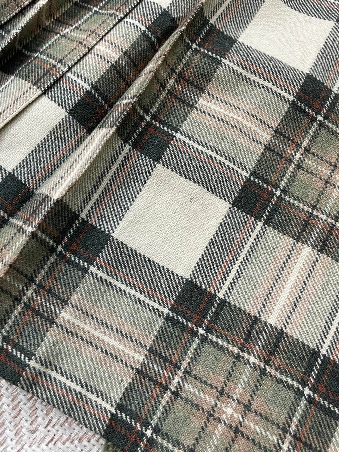 Royate 타탄체크 벨크로 스커트  J03813 상품이미지7