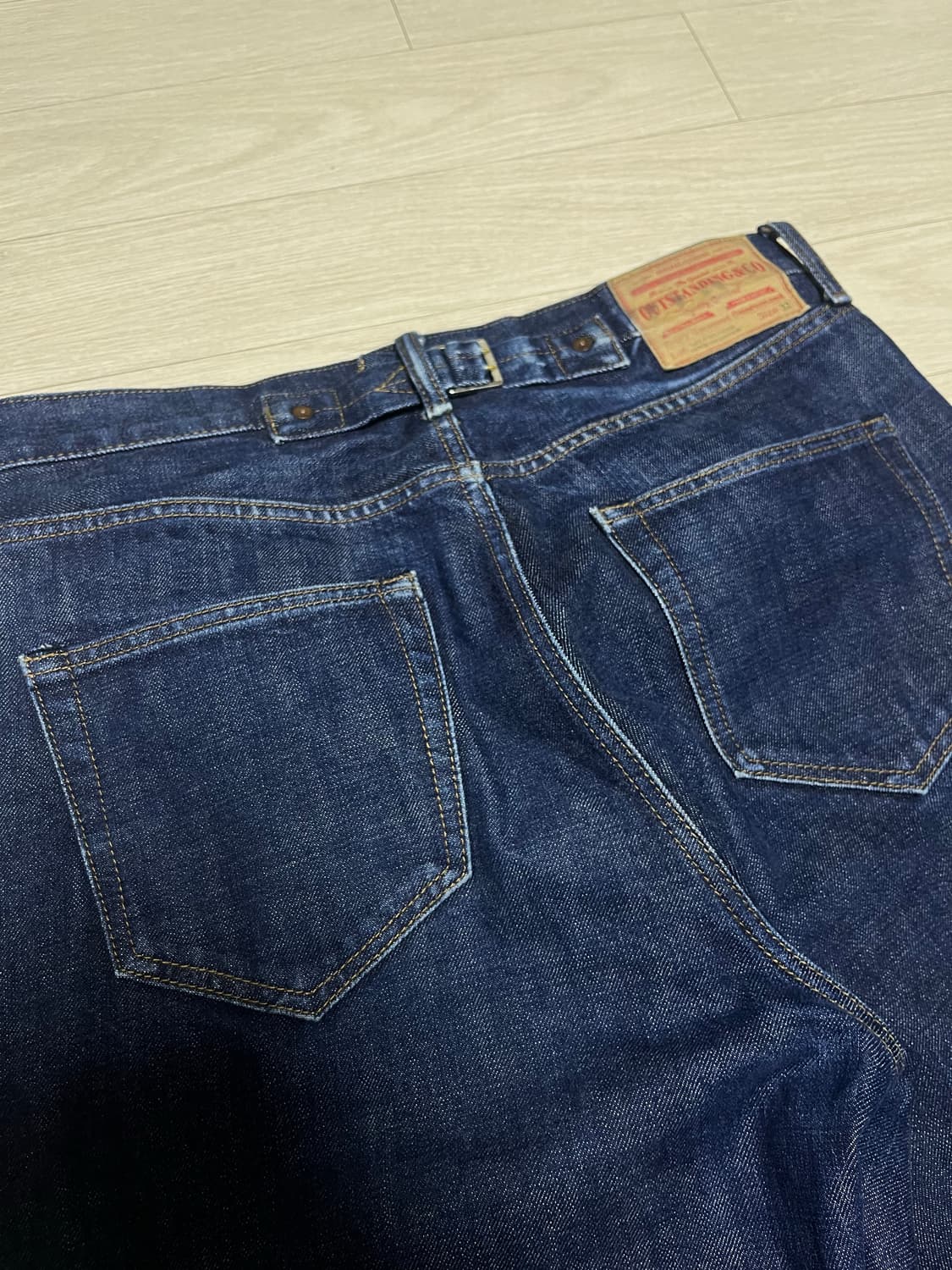 아웃스탠딩 30s 셀비지 데님 팬츠 상품이미지3