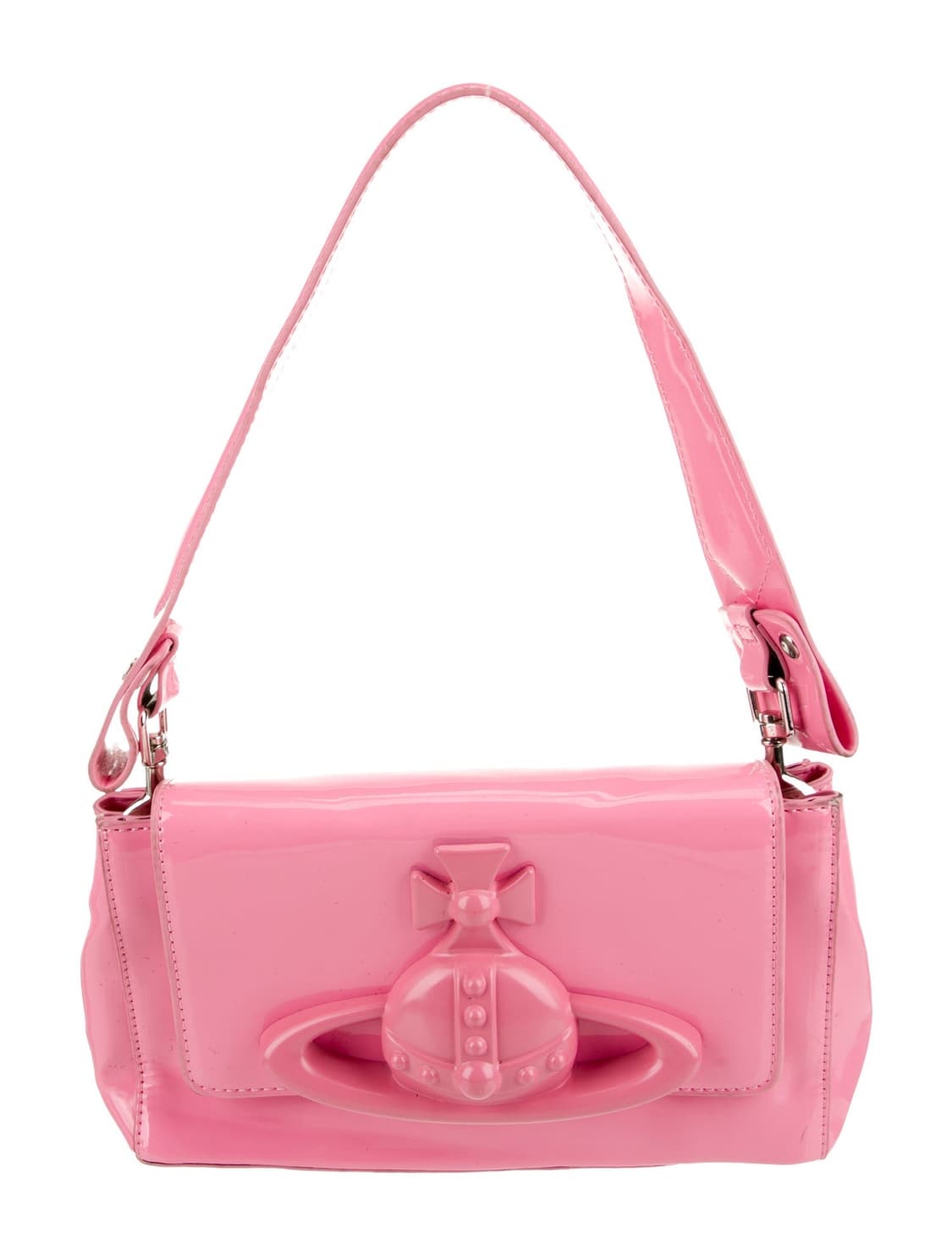 비비안웨스트우드 페이던트 핑크 숄더백 상품이미지1