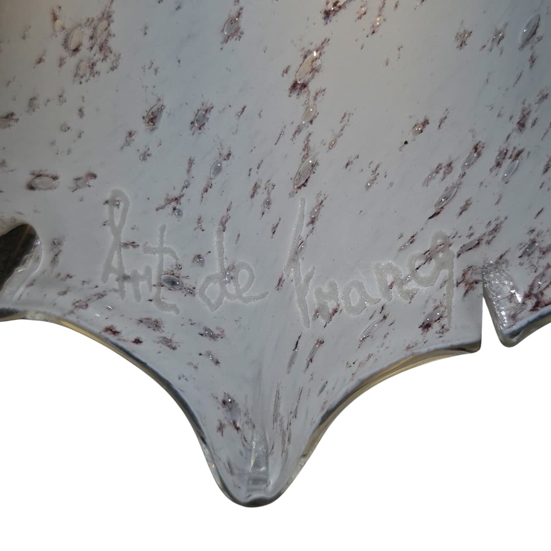 70s 프랑스 아트 핸드블로운 머쉬룸 물방울 스탠드 상품이미지7