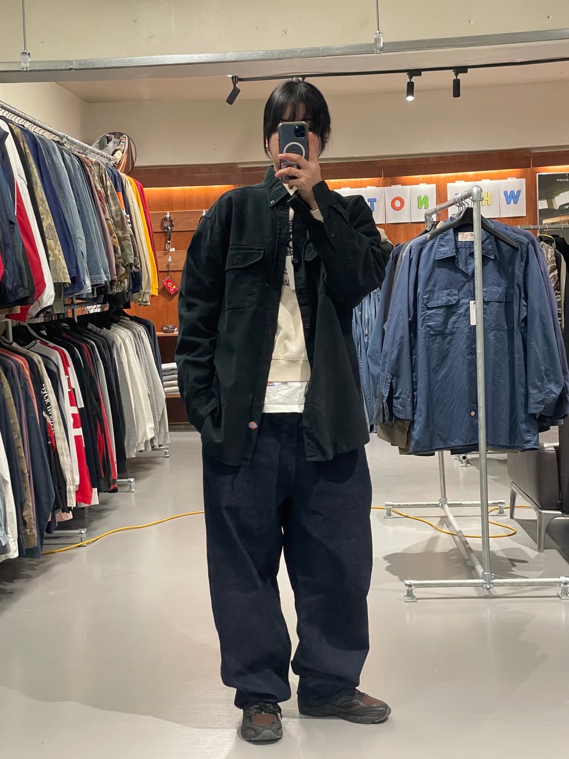 디키즈 코듀로이 워크 셔츠 상품이미지1