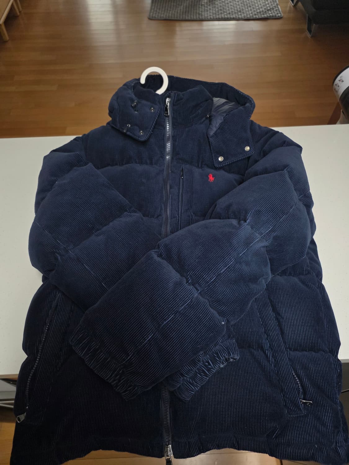 폴로 랄프로렌 고햅 코듀로이 패딩 L 상품이미지3